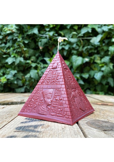 Rufus Concept Piramit Mum Kalıbı 9x9x9,5 cm Büyük ( Silikon )