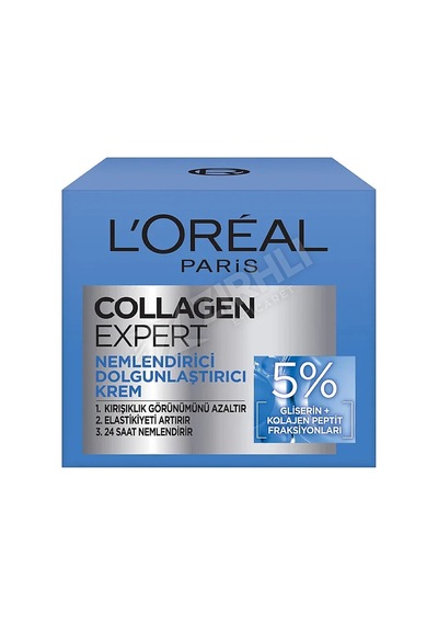 5 Adet Loreal Paris Collagen Expert Dolgunlaştırcı Krem 50 Ml