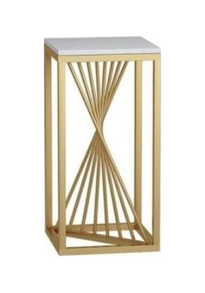 Beli Metal Gold Üçlü Set Çiçeklik Ve Saksılık