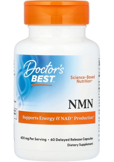 Doctor's Best Nmn Nicotinamide Mononucleotide Nad+ 400 Mg 60 Caps Aromasız