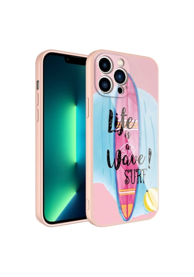 Apple Uyumlu iPhone 13 Pro Kılıf Kamera Korumalı Desenli Sert Silikon Ka