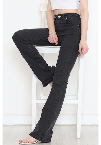 Mokashopin - İspanyol Paça Kot Pantolon Füme1 - 17274.1431. 001