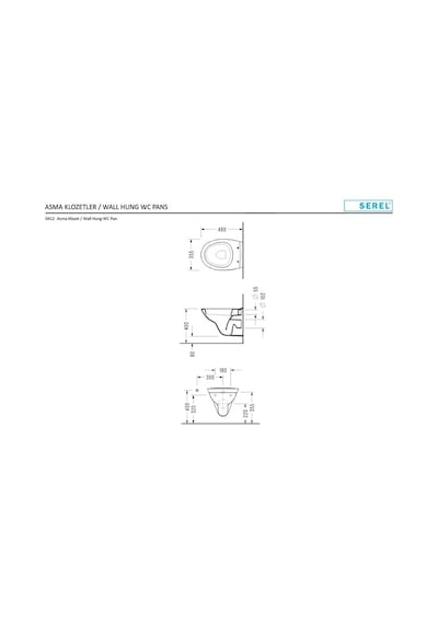 Serel Basic Asma Klozet - 0412ots110h Diğer