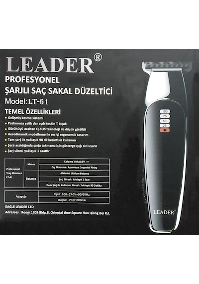 Profesyonel Traş Makinesi Leader LT-61