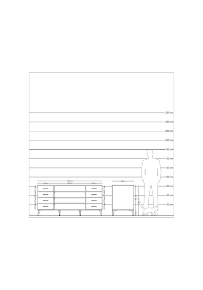 Kronos Konsol 3 Raflı 8 Çekmeceli 176x59x83 Çam-antrasit/çam Antrasit/çam Kronos Konsol 3 Raflı 8 Çekmeceli 176x59x83 Çam-antrasit/çam Antrasit/çam