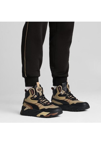 Puma Trinity Mid Hybrid L 393985 09 Erkek Bot Siyah Kum 40-45 Siyah