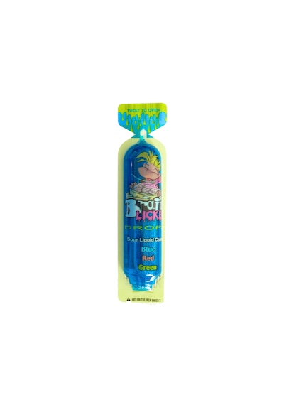 Brain Licker Drops Sour Liquid Candy - Blue 25ml