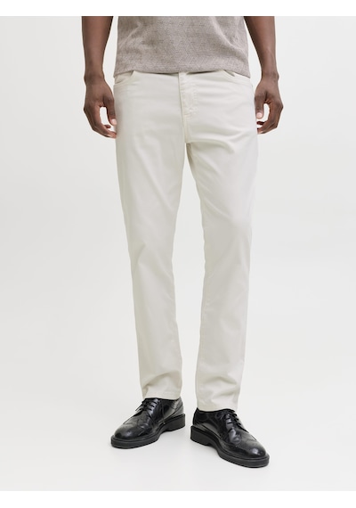 Jack & Jones Clark Finn Esnek Pamuklu Erkek Pantolon Beyaz