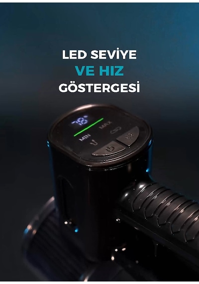 Sinbo SVC-8623 Evcil Hayvan Bakım Setli Kablosuz Dikey LED Aydınlatmalı Şarjlı Süpürge