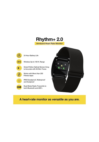 Scosche Rhythm R+2.0: Su Ve Toz Geçirmez Akıllı Kalp Atış Monitör