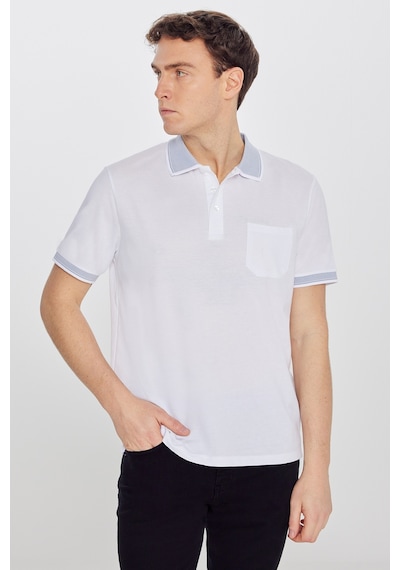 Ac&Co / Altınyıldız Classics Erkek Beyaz-Beyaz Polo Yaka Cepli Regular Fit Bol Kesim Düz Tişört 4A4820200004Bby4XL Beyaz Ac&Co / Altınyıldız Classics Erkek Beyaz-Beyaz Polo Yaka Cepli Regular Fit Bol Kesim Düz Tişört 4A4820200004Bby4XL Beyaz