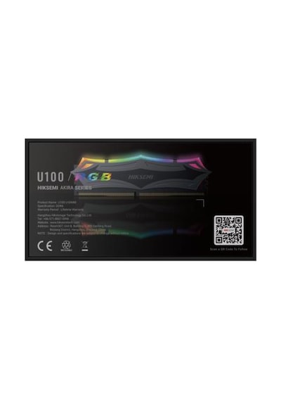 Hiksemi Akira Rgb 8gb 3200mhz Ddr4 Hsc408u32z4-8g Pc Ram -