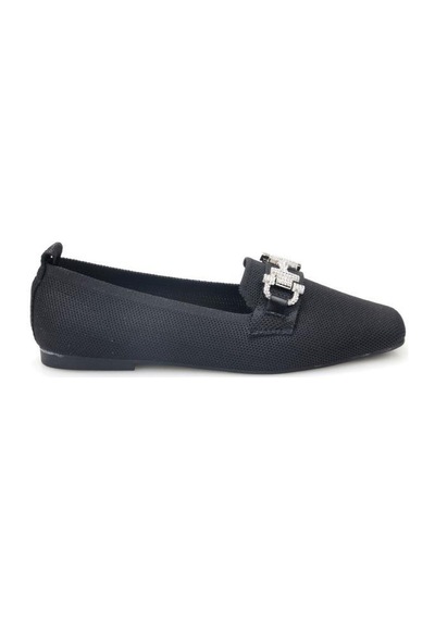 Pierre Cardin Papuçcity Sprs 03400 Kadın Günlük Keten Babet Sıyah