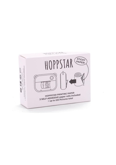 Hoppstar Yapışkanlı Kağıt Rulo 3'lü Paket 1399