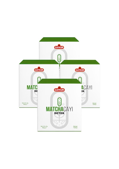 Matcha Detox Çayı 30x2gr Net 60gr Dörtlü Paket