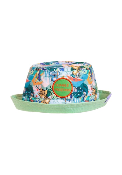 Milk & Moo Jungle Friends Ayarlanabilir Yazlık Bebek Şapkası 0-18 Ay