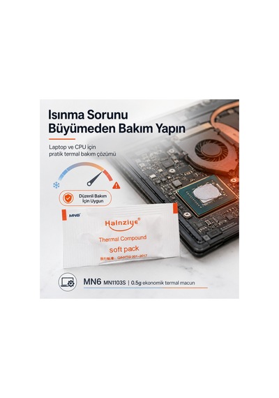 Mn1103s 200 Adet 0.5g Cpu Gpu Termal Macun Laptop Pc Teknik Servis Macunu