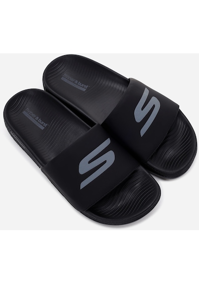 Skechers Hyper Slide Erkek Siyah Terlik 246020 Bbk Siyah