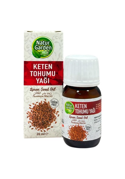 Natur Garden Keten Tohumu Yağı 20 ML