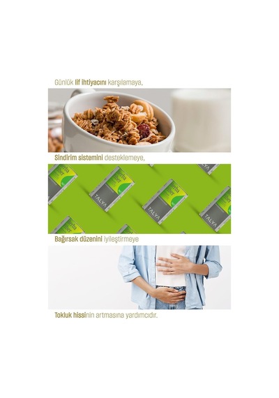 Herbafiber Bitkisel Kökenli Lif Kaynağı, Prebiyotik, 60 Gr
