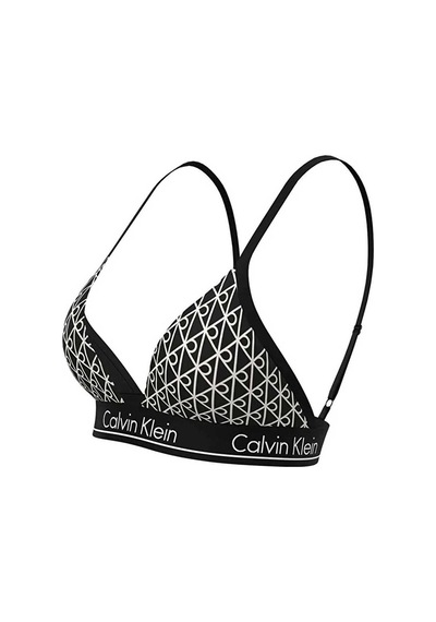 Calvin Klein Kadın Siyah-beyaz Bikini Üstü Lv00q61208 32n-15960
