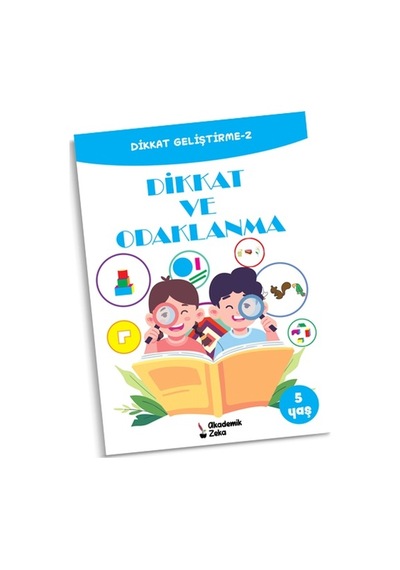 Akademik Zeka 5 Yaş Dikkat Geliştime Seti