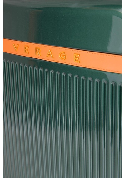 Verage Yeşil Kabin Boy Valiz Uçak Kabin Uyumlu, Hafif & Dayanıklı, Tsa Kilitli Gm20076w Yeşil