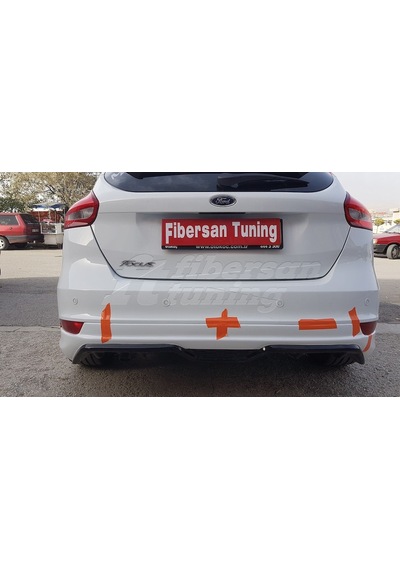 Focus 3.5 Hb (2015..) Arka Tampon Eki-----fibersan Tuning