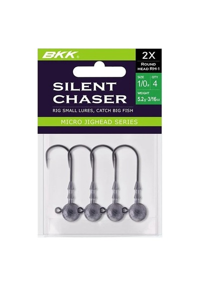 Bkk Silent Chaser- Round Head Jighead 3/0-14gr