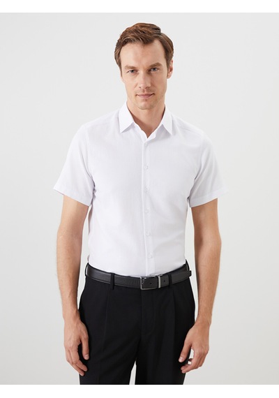 Lcw Busıness Beyaz Slim Fit Erkek Gömlek