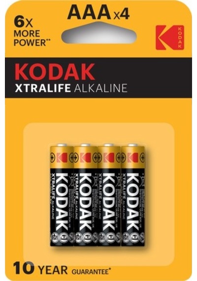 Kodak Xtralife 4lü İnce Pil