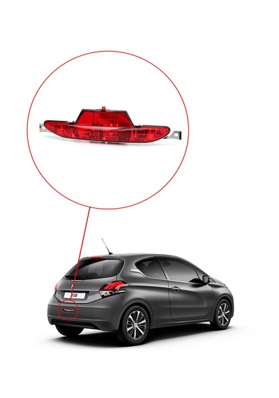 Peugeot 208 - Opel Corsa - Arka Sis Lambası - 9674308980