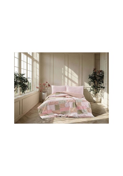 Doqu Home Boho Chic Spring Festival Upsala Nevresim Takımı Çift Kişilik - Bej