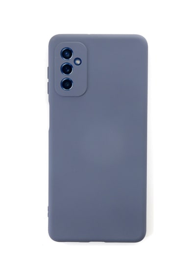 Samsung Galaxy Uyumlu - M52 5g Kılıf Nano İçi Kadife Silikon - Gri
