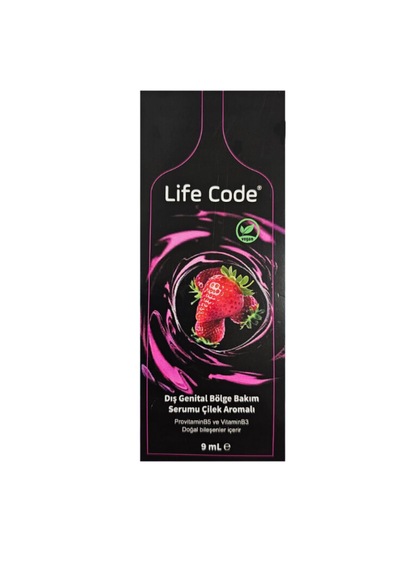 Life Code Çilek Aromalı Kayganlaştırıcı Jel 9 ML