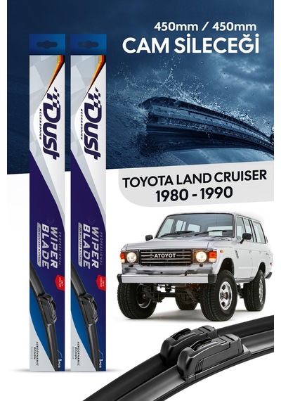Toyota Land Cruiser Silecek Takımı 1980-1990 Uyumlu 450mm/450mm