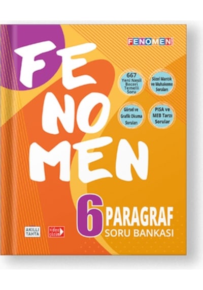 Fenomen Okul 2024 6. Sınıf Paragraf B İleri Düzey Soru Bankası 2024