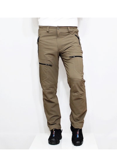 Mudwill Mikro Likralı Yazlık Trekking Pantolon-Koyu Bej