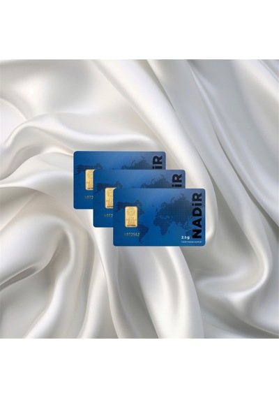 Leva Gold 2.5 Gr 24 Ayar Nadir Gram Altın 3 Adet