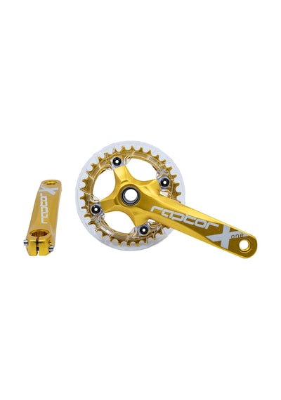 Raptor Ayna Kol A23z-as322p-34t 170mm Şeffaf Muafazalı Gold Çok Renkli