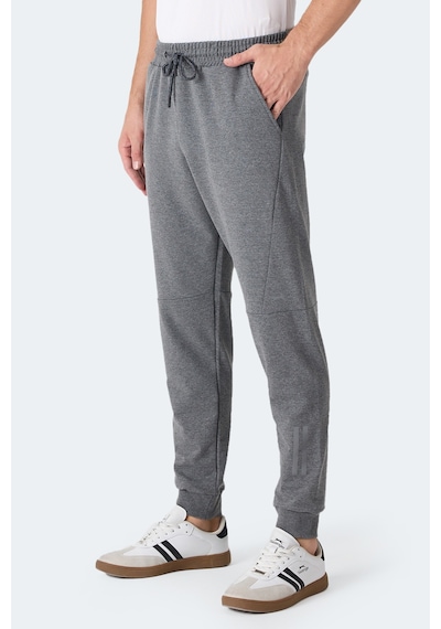 Slazenger Infernal 2 Li Set Erkek Eşofman Altı Siyah - Koyu Gri