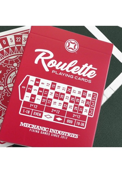 Bicycle Roulette Red Marked İşaretli Oyun Kağıdı Limited Edition Koleksiyonluk İskambil Kartları
