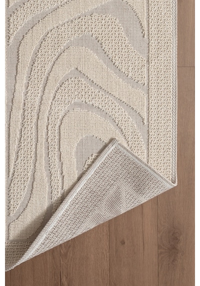 Sakura Sk010a Doğal Pamuk 2'li Banyo Paspas Seti 60x100 60x50cm Kaymaz Taban Makinada Yıkanabilir Krem-bej