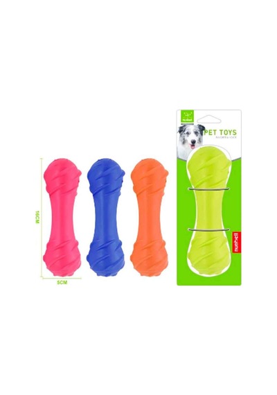 Nunbel Köpek Oyuncağı Plastik Oval Kemik 16 Cm