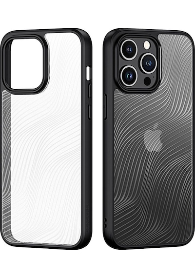 Dux Ducis Apple Uyumlu iPhone 15 Pro Max Aimo Premium Buzlu Sert Pc-tpu Kılıf