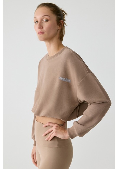 Urban Beat Mıcha Kadın Vizon Sweatshirt Vizon