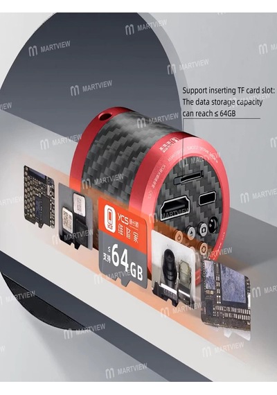 Berat Ycs-x80 Tip-c / Hdmı 4k Mikroskop Kamerası Trinoküler Mikroskop İçin
