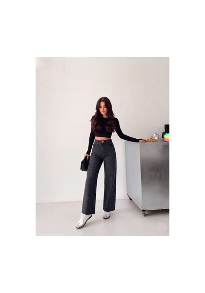 Kene Jeans Kahve Tint Paça Kesik Ön Arka Taşlı Bol Paça Kot/denim Pantolon Kahverengi Kene Jeans Kahve Tint Paça Kesik Ön Arka Taşlı Bol Paça Kot/denim Pantolon Kahverengi