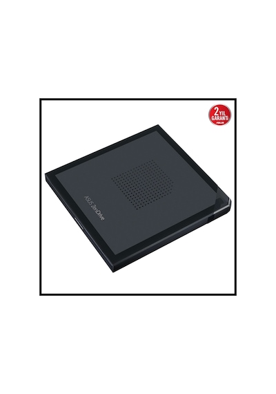 Asus Sdrw-08v1m-u Zendrive, Usb Type-c External, Siyah, Slim, Optik Okuyucu/yazıcı