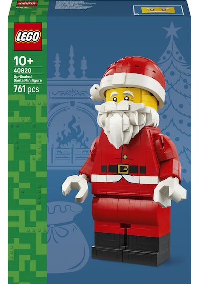 LEGO® Büyük Boyutlu Noel Baba Minifigürü 40820 – 10+ Yaş için Parçalarla İnşa Edilen Yılbaşı Temalı Oyuncak Yapım Seti (761P)